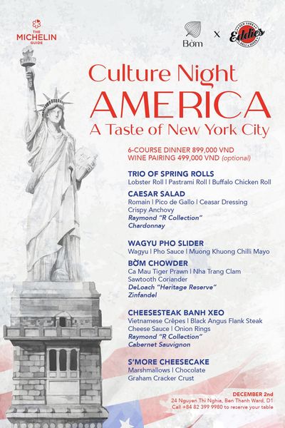 THƯỞNG THỨC THỰC ĐƠN 6 MÓN TỪ NEWYORK TẠI QUẬN 1